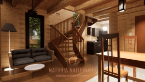 Naturia Naturhaus Waldo 3D Einblicke Interior